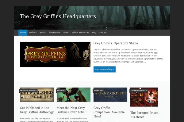 Expound theme site design template sample