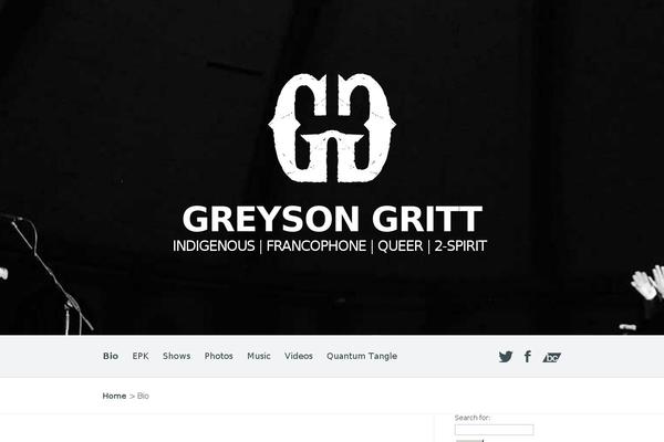 greygritt.com site used Harmony