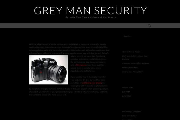 Suits theme site design template sample