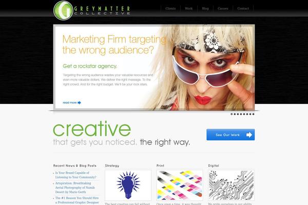 Cleancut theme site design template sample