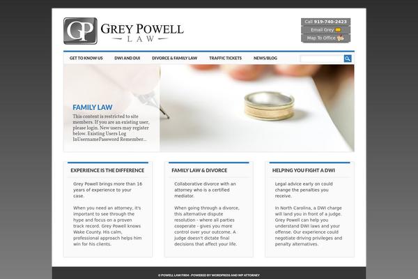 Attorney theme site design template sample