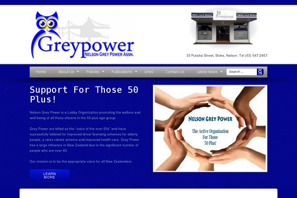 Cheerup-child theme site design template sample