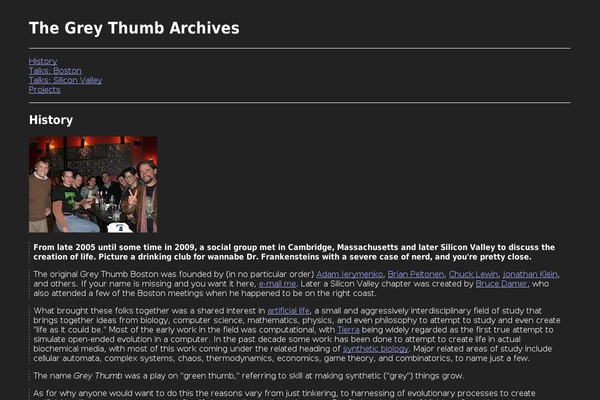 greythumb.org site used Steira