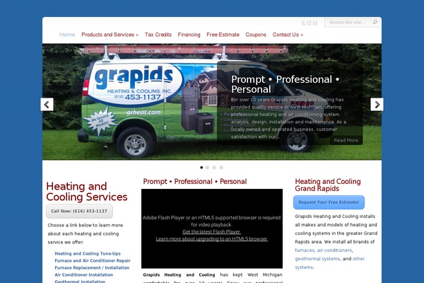 Chameleon theme site design template sample
