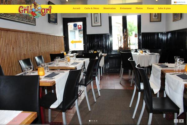 Lezzatos theme site design template sample