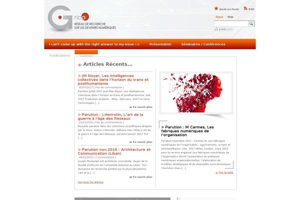 grico.fr site used Felici