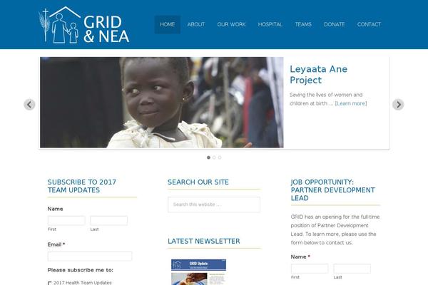 Genesis theme site design template sample