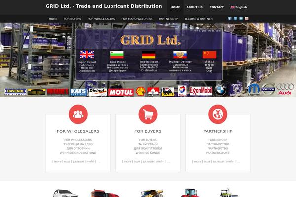 Engrave (Lite) theme site design template sample