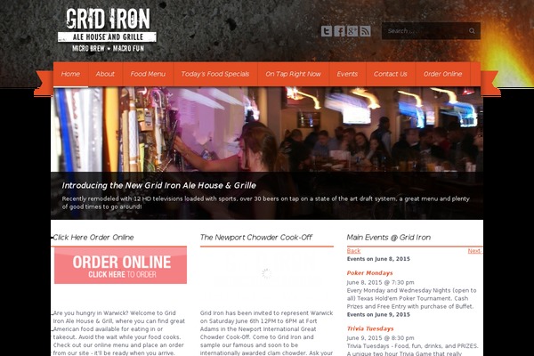gridironri.com site used Gusteau