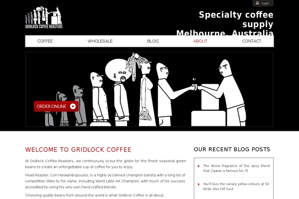 gridlockcoffee.com.au site used Wa_theme