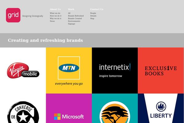 Crush theme site design template sample
