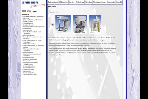 Basis theme site design template sample