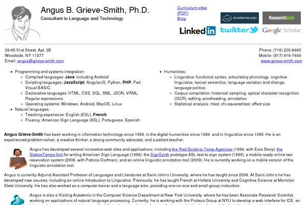 grieve-smith.com site used Groundwork