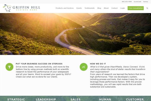 griffinhill.com site used Enfold
