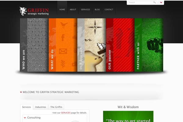 Dynamix theme site design template sample