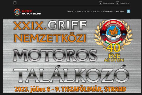 Bikersclub theme site design template sample