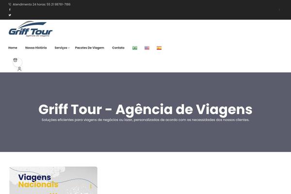 Traveler theme site design template sample