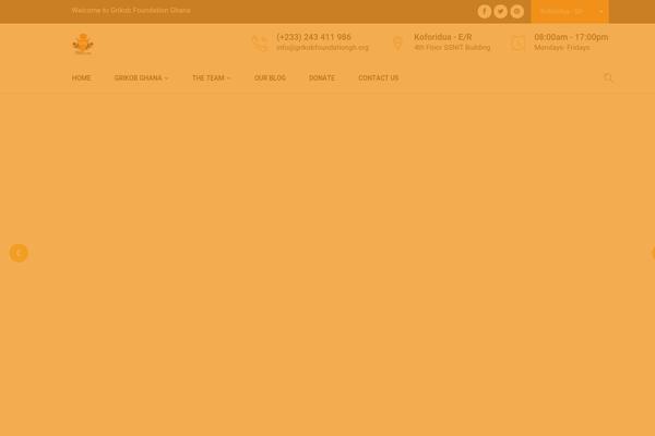 grikobfoundationgh.org site used Copious