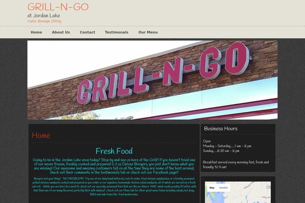 Italian Restaurant theme site design template sample