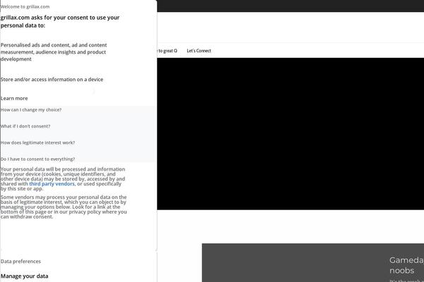 Gridlove theme site design template sample