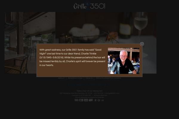 Winfield theme site design template sample