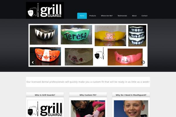 Complete theme site design template sample
