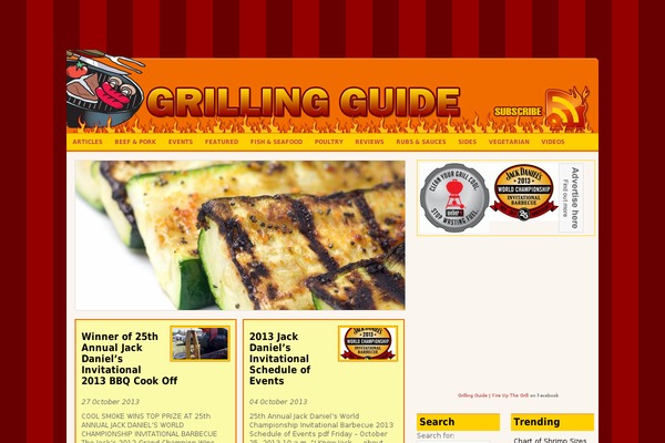 Gazette theme site design template sample
