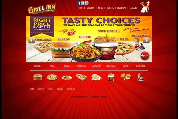 Wpex-bizz theme site design template sample