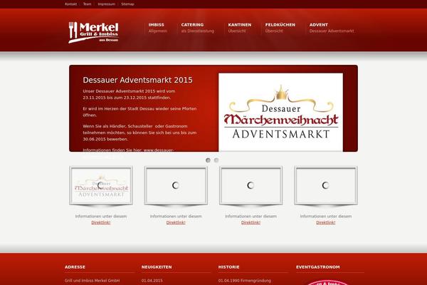 Karma theme site design template sample