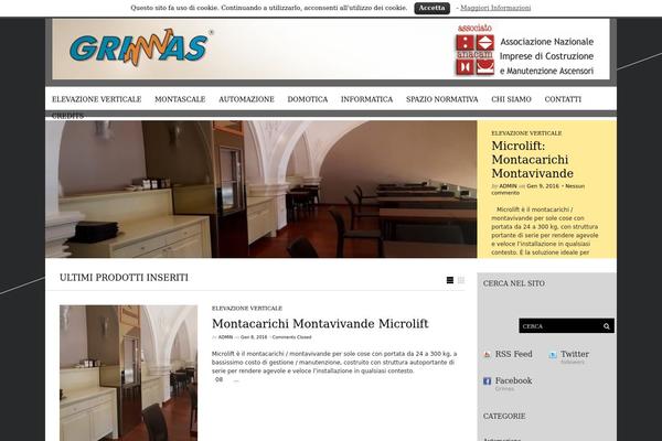 grimas.it site used Sight-wordpress-theme-updated