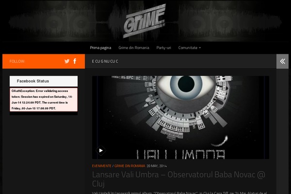 Hueman theme site design template sample
