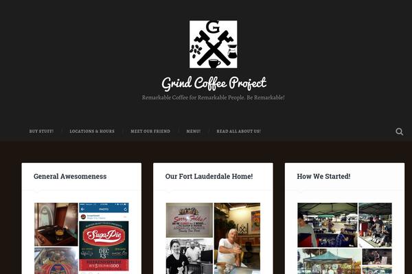 Vangard theme site design template sample