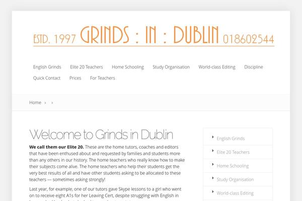 Foxy theme site design template sample