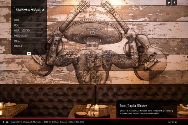 SmartScreen fullscreen responsive WordPress theme theme site design template sample