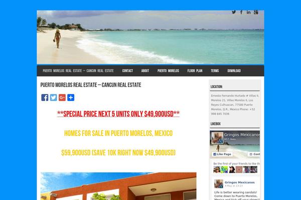 Striker theme site design template sample