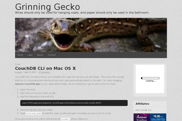 Gridiculous Pro theme site design template sample
