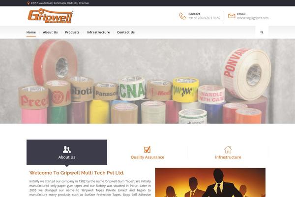 BuildMe theme site design template sample