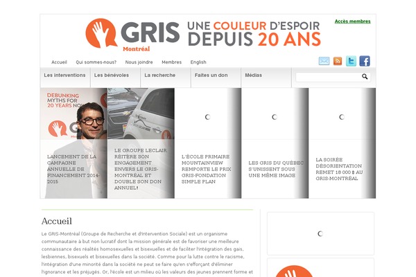 gris.ca site used Newscast