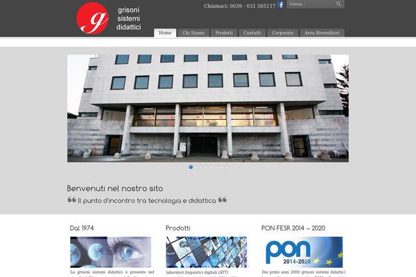 PureVISION theme site design template sample