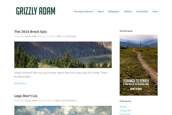 Hardy theme site design template sample