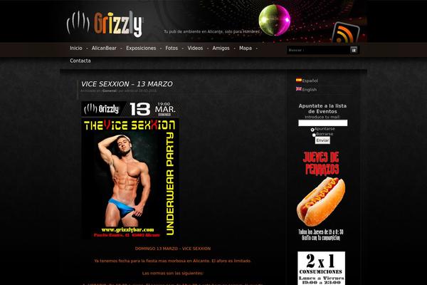 grizzlybar.com site used Dark_classic