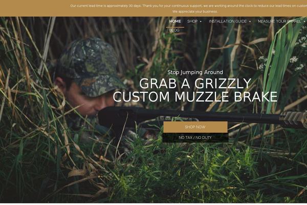grizzlygunworks.com site used Twentyseventeen_child