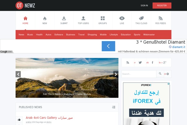 soccer2010 theme websites examples