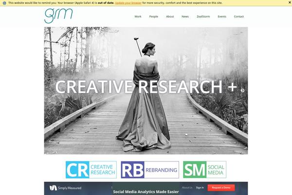 Tim theme site design template sample