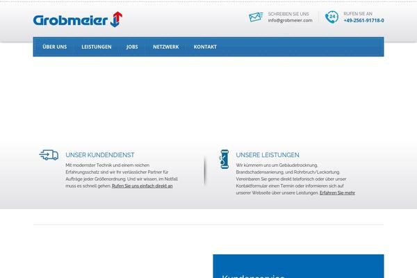 Plumbing theme site design template sample