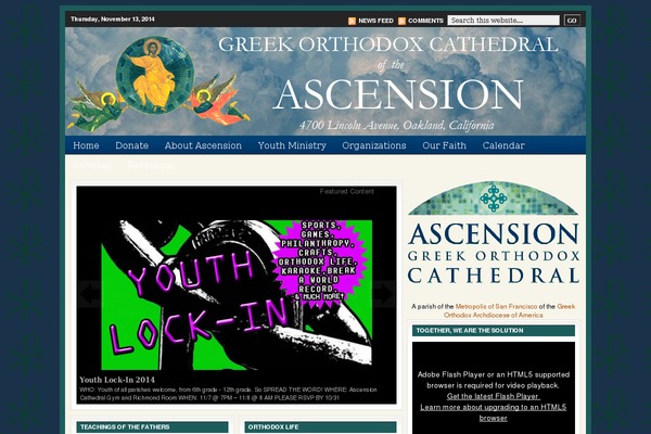 Church_40 theme site design template sample