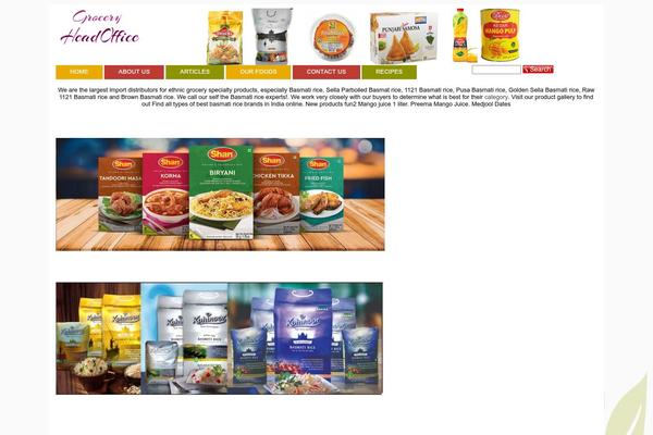 groceryheadoffice.com site used Groceryhead