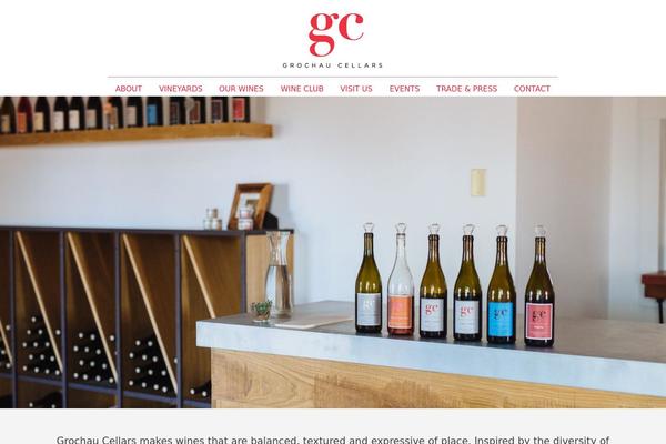 Gc theme site design template sample