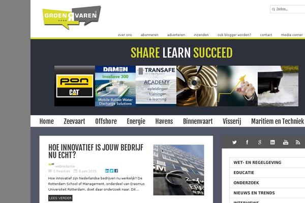 Easy Blog theme site design template sample