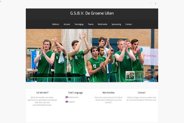 Theron Lite theme site design template sample